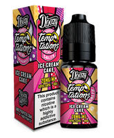 DOOZY TEMPTATIONS 10ML NIC SALTS ICE CREAM CAKE (10)